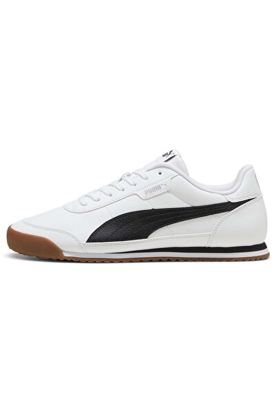 Puma Turino II 397452 Erkek Spor Ayakkabı BEYAZ-SİYAH