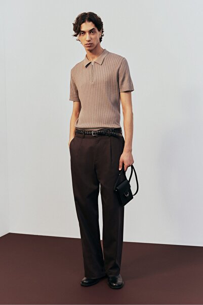 H&M Keten Karışımlı Pantolon Relaxed Fit