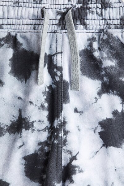 H&M Baskılı Sweatshirt Şort