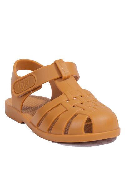 IGOR S10288 Clasıca V. Mustard Orthopedic Daily Boys Sandals