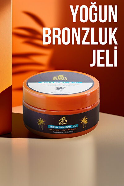 Sun Brown Tinted Jelly 200 ml - Spf’siz Yoğun Bronzluk Güneş Jeli