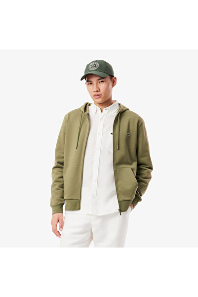 Lacoste Classic Fit Zipped Fleece Sweatshirt - SH9809-00-BMY