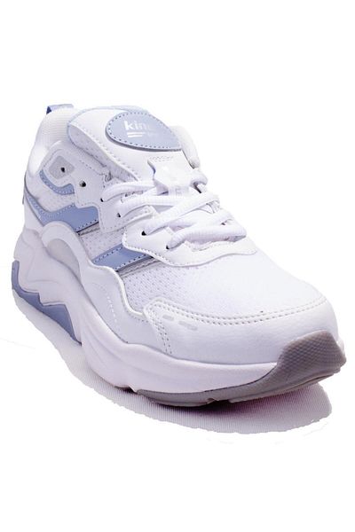 Kinetix Tıonacn Tx White Silver Orthopedic Casual Women's Sneakers