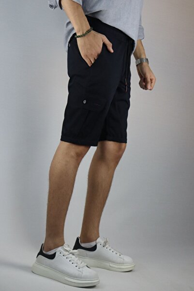 inpool Men's Summer Cargo Pocket Shorts