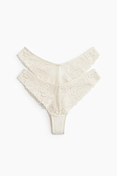 H&M 2’li Dantel Brazilian Külot