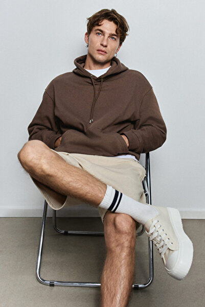 H&M Sweatshirt Şort Regular Fit