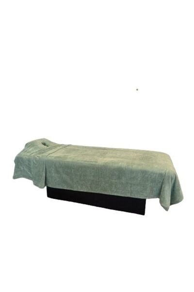 Bol Ticaret Tekstil Πετσέτα φορείου κρεβατιού μασάζ με τρύπα πράσινο χρώμα 15...