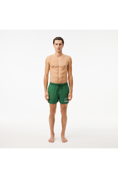 Lacoste Croc Print Swim Trunks - MH6912-00-132