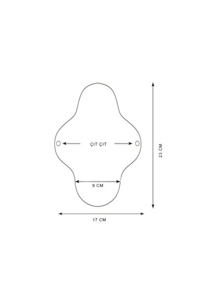 Ponped Bamboo Washable Organic Women's Pad Normal Set of 3