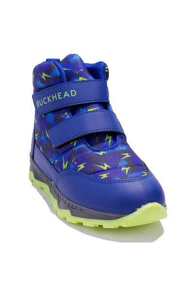 BUCKHEAD 4183 Navy Blue Snowshell Orthopedic Daily Boy Boots