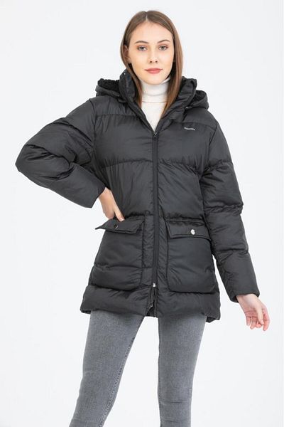 Kinetix Bella Coat Black Daily Women's Puffer Coat