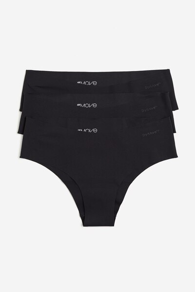 H&M 3'lü Hipster Spor Külotu DryMove™
