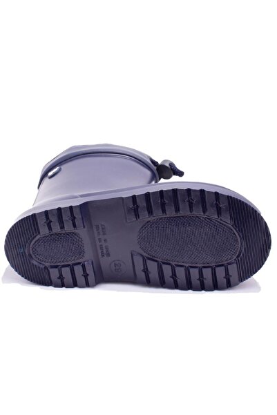 IGOR İgor W10101 Chufo Cuello Borreguıllo Lacivert Ortopedik Erkek Çocuk Yağmur Çizme