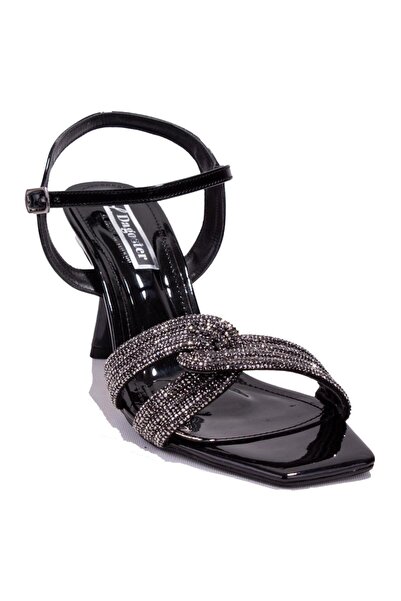 DAGOSTER DZA07-405170C Rochie de seară cu piatră neagră Pantofi de damă cu toc