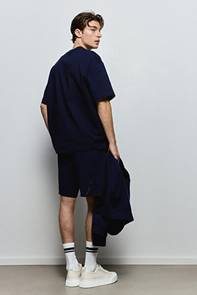H&M Sweatshirt Şort Regular Fit