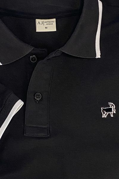 ANTHONY JACKSON Premium Men's Polo Neck T-Shirt Montero