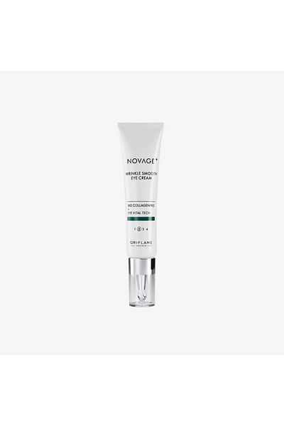 Oriflame Novage+ Wrinkle Smooth anti-aging eye cream, effective against wrinkles,