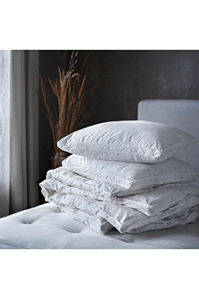 IKEA Fjallhavre Tek Kişilik Yorgan, Beyaz, 150x200 Cm, Sıcak Tutar