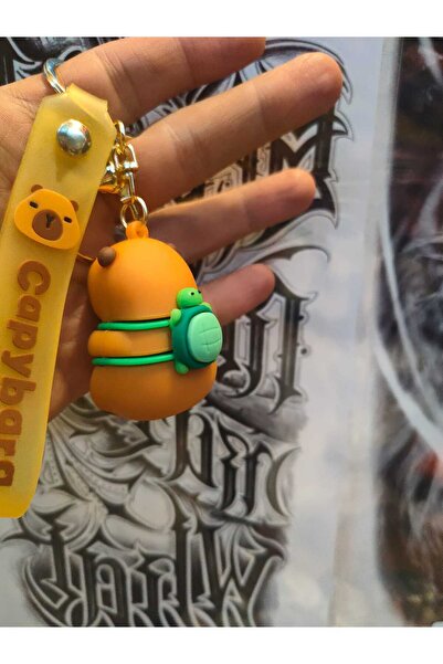 FG KONNİCHİWA Μπρελόκ Capybara Super Cute Creative Capybara Μπρελόκ, Αστεία κούκλα Capibara Μπρελόκ με μανίκια