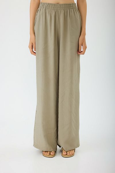 SEVİLEN Wide Leg Modal Trousers