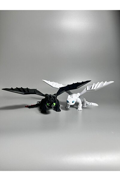 Hasbro Dişsiz ve Işığın Öfkesi Hareketli Figürü 20 cm (Ejderhanı Nasıl Eğitirsin)