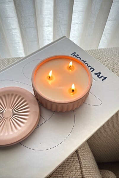 Minic Store Terracotta Yasemin Kokulu Doğal Soya Mum 210G
