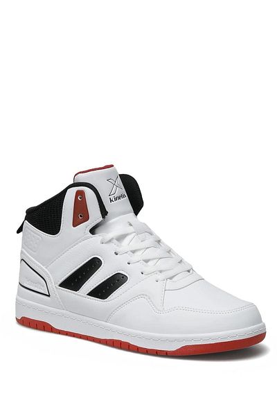 Kinetix Gina Pu Hi 1Pr White High-Top Men's Sports Shoes