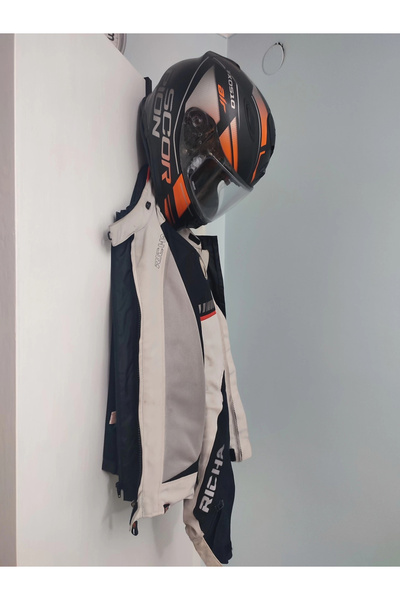 FRM Motosiklet Bisiklet Scooter Kask ve Mont Kapı Askısı Kapı Arkası Askılık