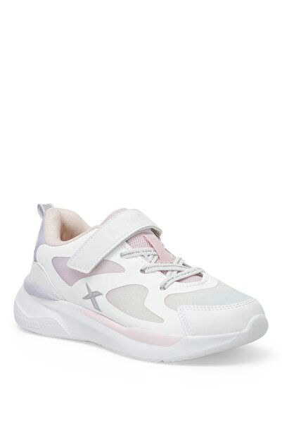 Kinetix Felix 2FX 31-35 Beyaz Pembe Kız Çocuk Spor Ayakkabı
