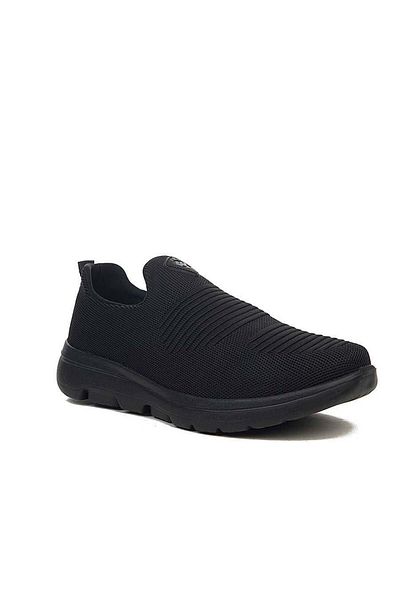 Wickers 2480 Black Knitwear Pantofi sport pentru bărbați cu spumă cu memorie