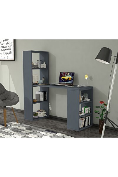 Alina Dizayn ROCK ÇALIŞMA MASASI ANTRASİT