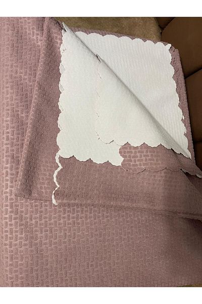 Tekstilsa Fleece Seat Cover New Fashion Open Pink Color 1Pc 210*170 cm Anti-Slip and Wrinkle-Free Design