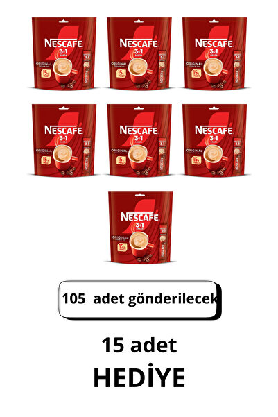 Nescafe 3 ü 1 Arada Original 17,5 gr x 90 Adet