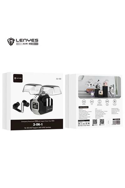 Lenyes AIR 80 TWS Wireless Bluetooth Earphone 5.3 HiFi Smart Touch