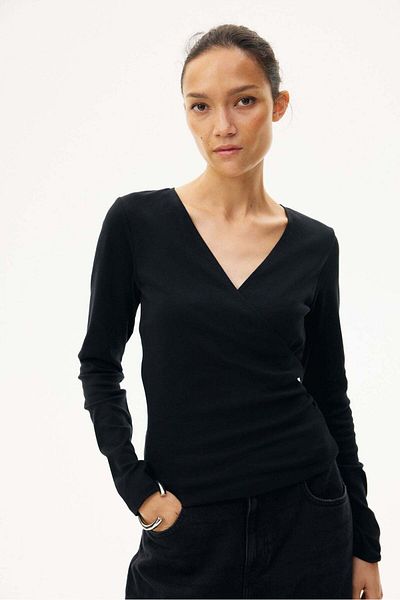 H&M MAMA Ribbed nursing top