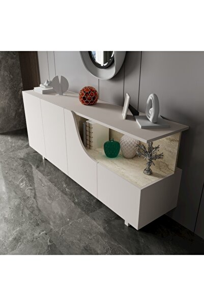 ALONEX HOME 180 CM LİNE KONSOL, MODÜLER KONSOL, EKONOMİK KONSOL, TV KONSOLU