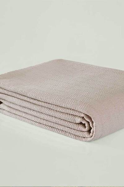 Cottonest Reno Pattern Double Bed Cover Lux & Pi̇ke 200 X 230 100% Cotton