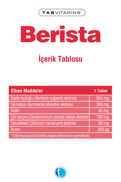 Tab İlaç Tabvitamins Berista Liposomal 60 Tb