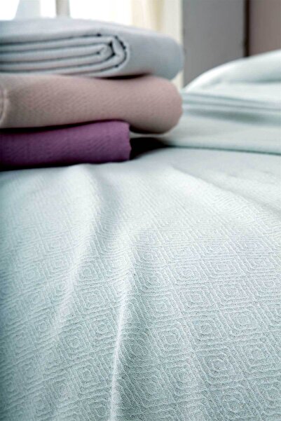Cottonest Reno Pattern Double Bed Cover Lux & Pi̇ke 200 X 230 100% Cotton