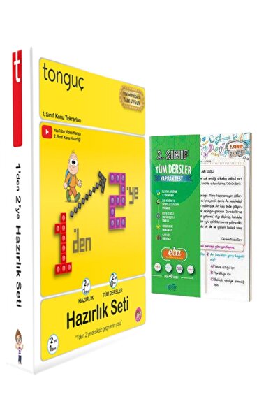 Tonguç Yayınları 1'den 2'ye Hazırlık Seti Ve Tüm Dersler Yaprak Test