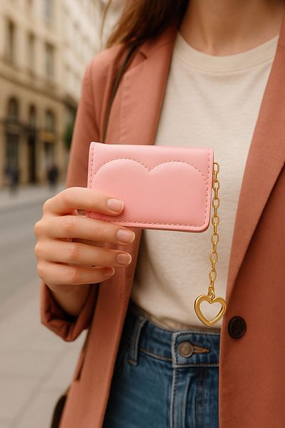 Ecrou Bag Card Holder Powder