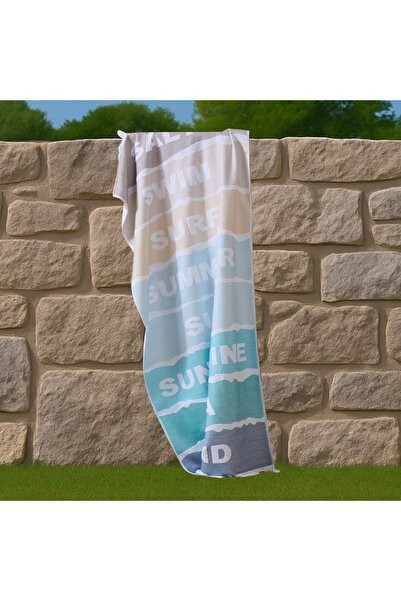 Evidea Prosop de plajă Soft Amelia - Colorat - 70x140 cm