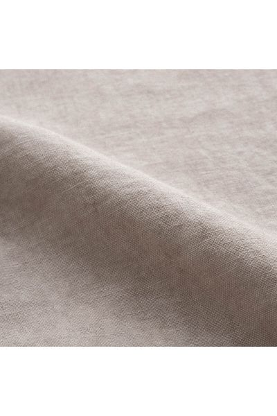 Ecocotton Miranda King Size Duvet Cover Set 100% Linen Piece Paint Beige 240x220 Cm