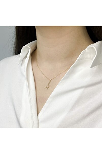 Bijuteria SORELLY Lant Aur 14k Formula Chimica Dopamina - Placere