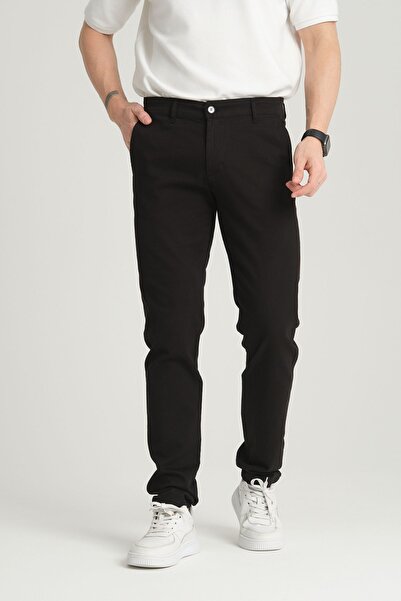 inpool بنطلون رجالي، قطن، قابل للتمدد، مقاس كبير، ثقافة المال القديمة، قماش ت...