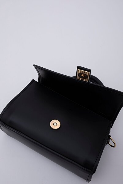 KISCHE Faux Leather Snap Fastener Adjustable Strap Women's Hand, Arm and Shoulder Bag Ksch-502