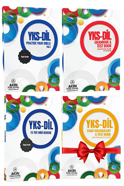 AKIN DİL Akın Yks-dil Practice Your Skils Vol 1- Grammar&exercise-ydt 15 Mini...