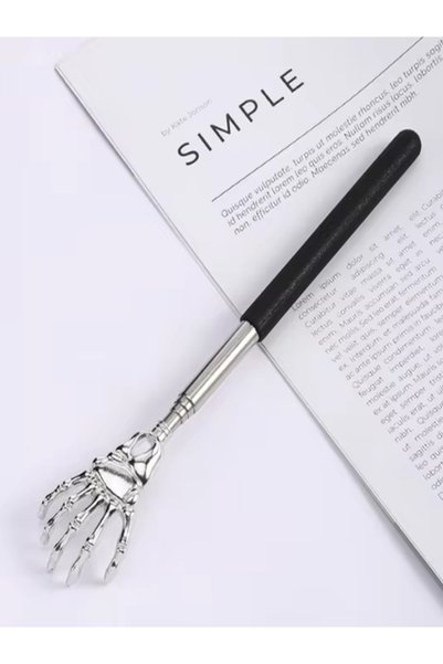 Emrah Gültekin Teleskopik Sırt Kaşıyıcı 21-57 cm SİYAH Renk Masaj Aparatı Sil...