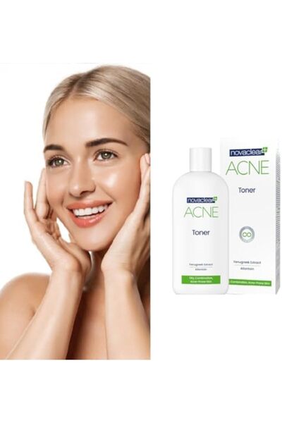 Novaclear Acne Toner - For Oily & Acne-prone Skin With Fenugreek Extract And Allantoin - 150 ml
