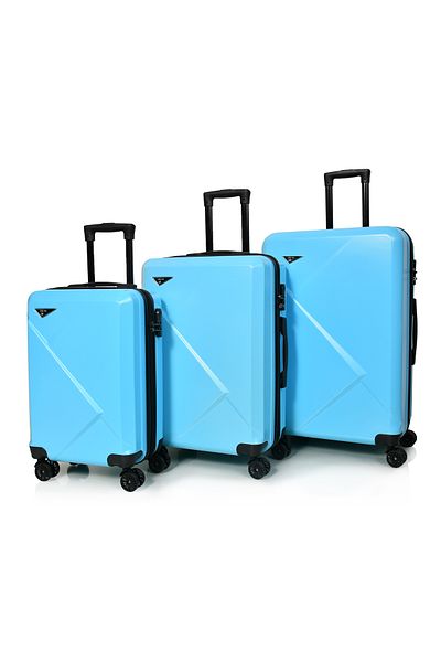 MORANO Murano 3 Piece Unisex Luggage Set 28" - 24" - 20".